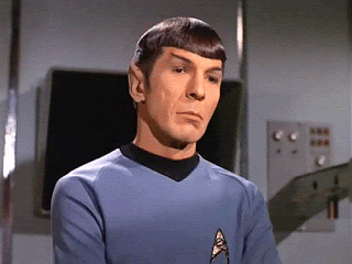 Spock Logical Reaction Gif