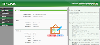 Cara Setting TP-LINK WA5210G Sebagai Client