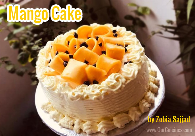 Make this Yummy Mango Cake 🎂 on this Eid