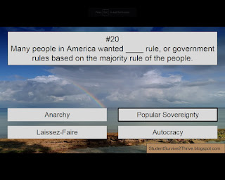 The correct answer is Popular Sovereignty.