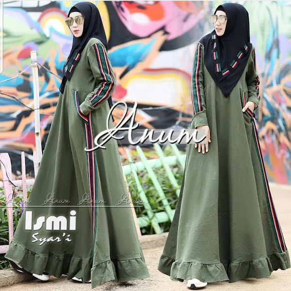 Gamis Hijau Army - Nusagates
