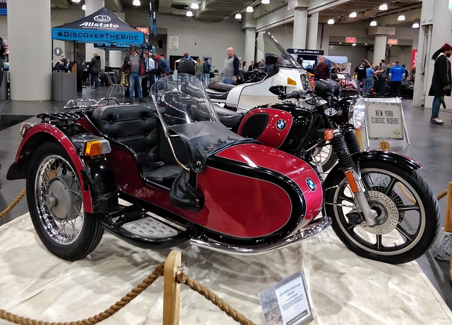 BMW Retro at NYC Motorcycle Show 2018