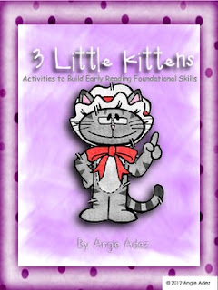 https://www.teacherspayteachers.com/Product/Nursery-Rhymes-The-Three-Little-Kittens-Reading-Foundational-Skills-Activities-334627