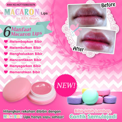 MANFAAT MACAROON LIP BALM BY RZN BEAUTY