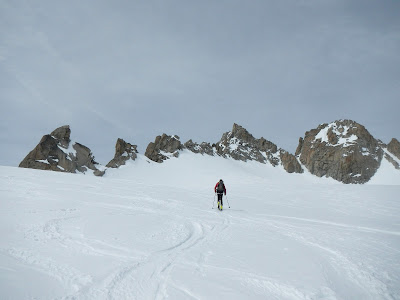 ski de randonnée au 3 cols Chamonix Manu RUIZ