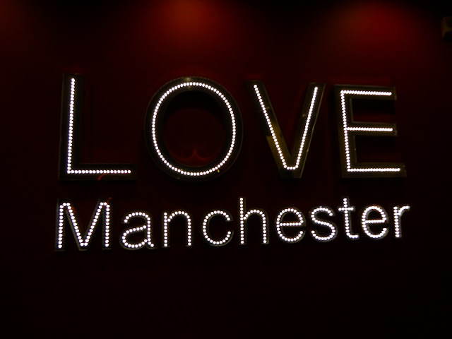 Love Manchester Light Sign TK Maxx 