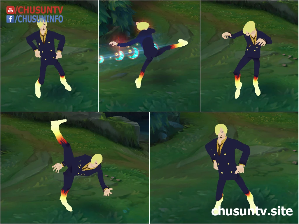 Mod Skin Lee Sin Vinsmoke Sanji