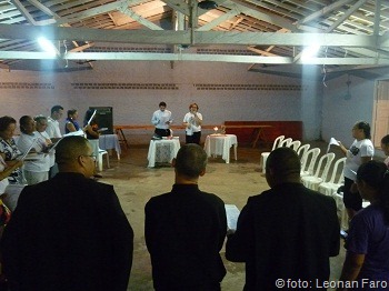 Formação para os coordenadores das peregrinações 2011 paróquia nossa senhora da conceição benfica benevides pará