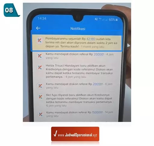 Cara bayar Kredivo lewat Shopee