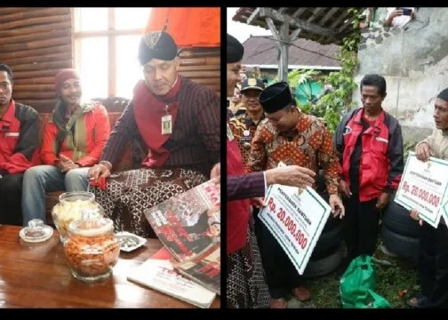 Bantu Renovasi Rumah Kader PDIP, Ganjar Pranowo Pakai Dana APBN dan Baznas: APBD Prov Tak Cukup