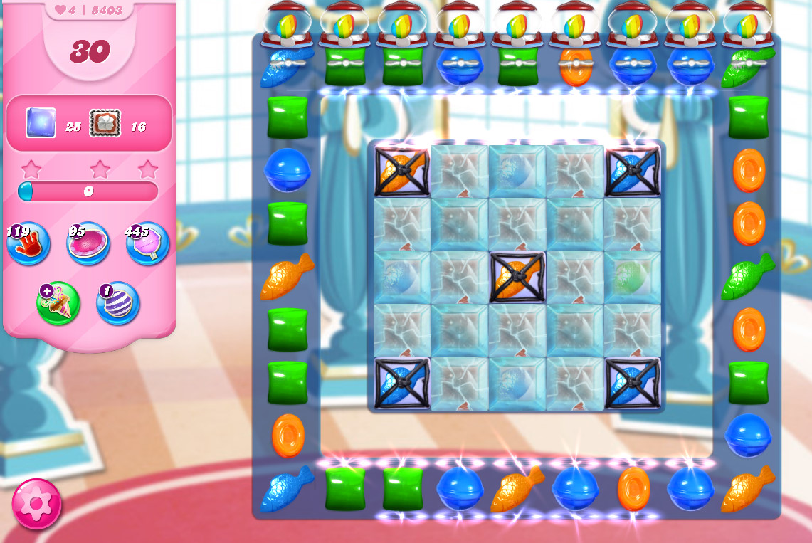 Candy Crush Saga level 5408