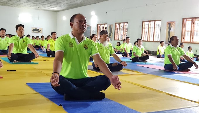 Yoga is uniting people, says Mama Natung