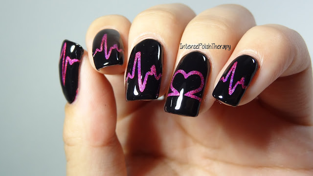 Heartbeat Valentine's Day Manicure