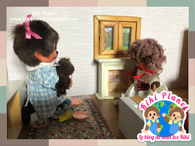 kiki monchhichi Annabelle movie film scary doll poupée horreur