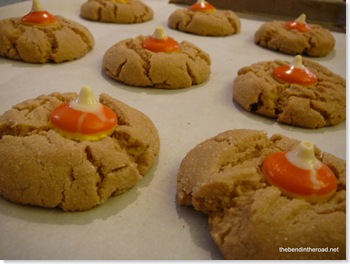 Peanut Butter Cookies with CC Kisses