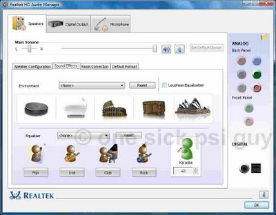 Realtek control panel