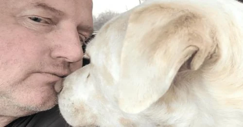 After Spending 200 Days In A Shelter, Blind And Deaf Dog is Adopted By A Combat Veteran