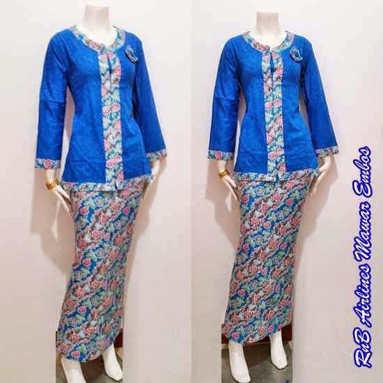 Model Baju  Batik Setelan Wanita Terbaru  Baju  Batik 