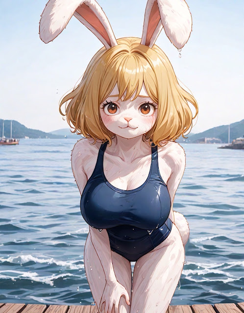 One Piece: Carrot mặc bikini trên bãi biển vô cùng xinh đẹp 13