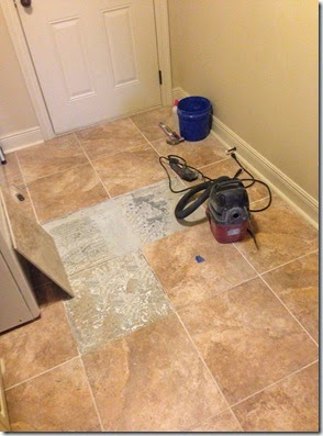 Tile Floor DIY