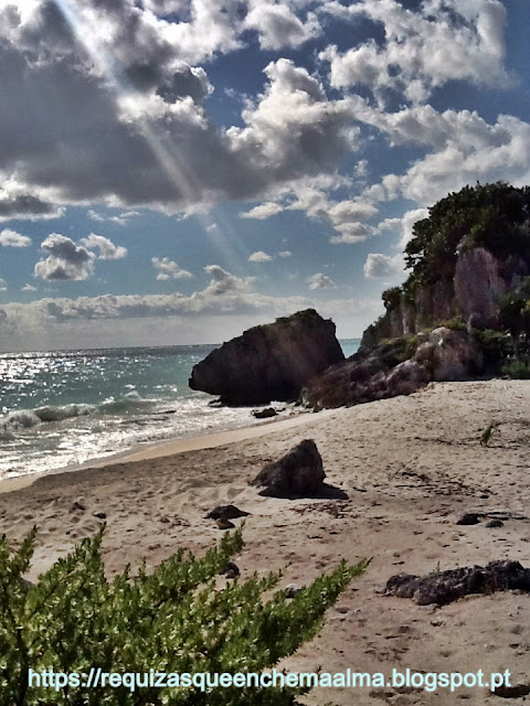 Praia de Tulum- Ruínas