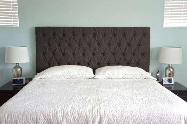 but I blue,  When still headboard tufted king diy the been made  the headboard room has was since