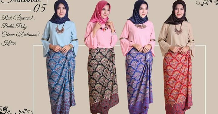 59 Model  Rok  Batik  Modern Pesta Terbaru 2020