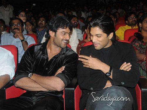 Alluarjun with Prabha