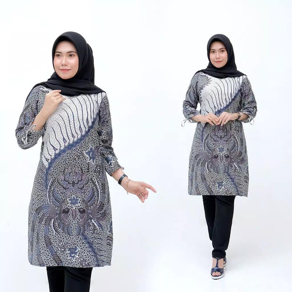  Model  Tunik  Batik Terbaik  2022 Desain Mewah Dan Modern Model  Baju Korea