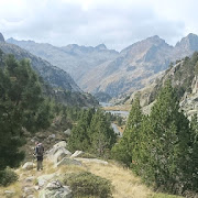 Punta Alta de Comalesbines, Vall d'Arán, Pirineos