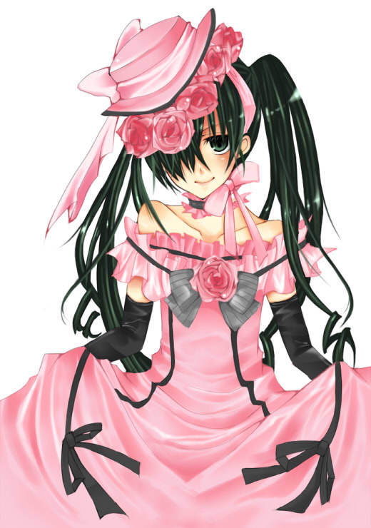 I have to say Ciel looks adorable in a dress