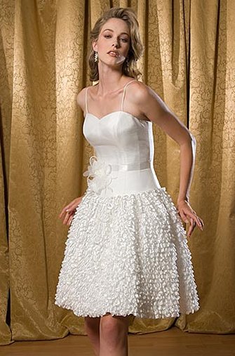 simple short wedding dresses 