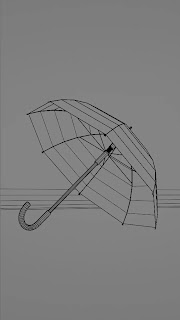 Blue Umbrella 3D 2