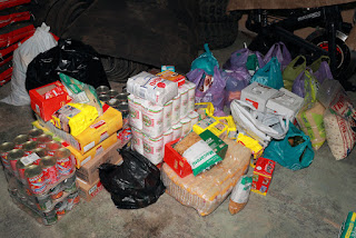 Relief food for Knysna fires victims