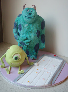 Monster Birthday Cake on Monsters Inc Cake Made By The Lovely Shannon At Sweet Piece Check Out