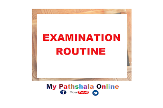 Higher Secondary Examination Routine: 2020