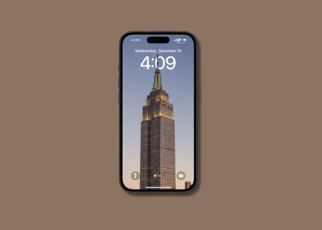 Empire State Building Lock Screen Wallpaper