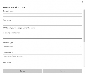 Cara Setting Email Hosting Pada Windows 10 5