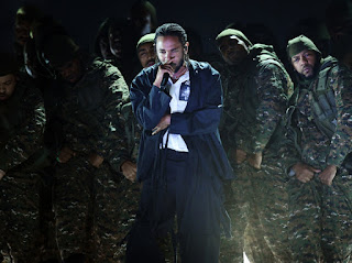 Kendrick Lamar performing at Grammy awards 2018