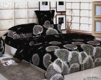 Quilted Bedspreads Queen on Black Dandelion Flower Bed Bedding Queen Quilt Cover 2360 Jpg