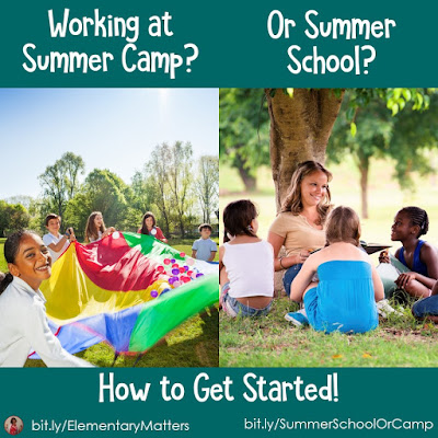 Whether you're a camp counselor, summer day care leader, or summer school teacher, here are some fun ideas to get you started this summer!