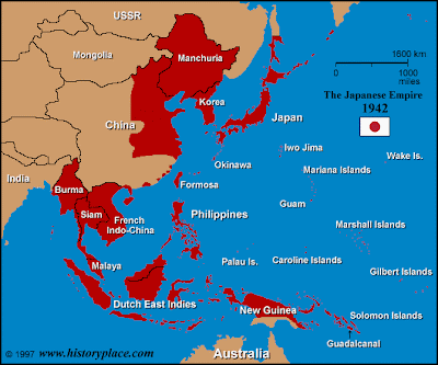 Labeled Map of Asia World War II death toll: 48231700