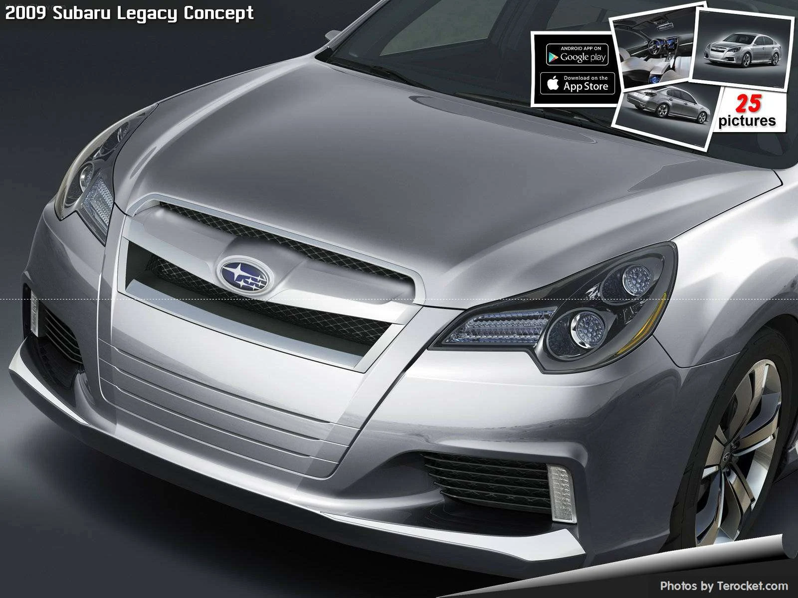 Hình ảnh xe ô tô Subaru Legacy Concept 2009 & nội ngoại thất