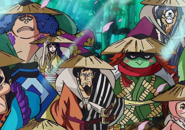 One Piece: The Fallen Red Scabbards!