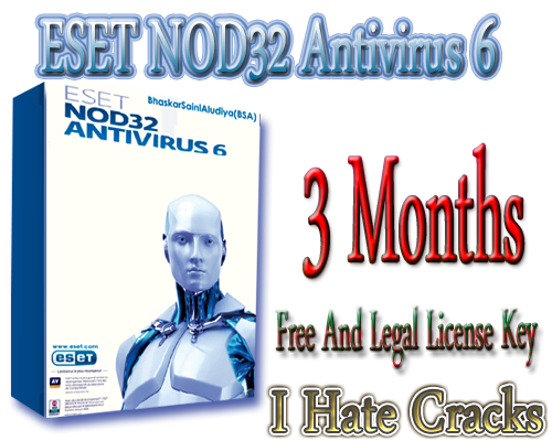 Get Eset Nod32 Antivirus 6 With 3 Months Free And Legal License