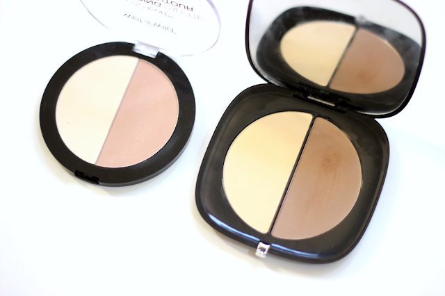 Marc Jacobs #Instamarc Light Filtering Contour Powder vs. Wet n Wild Color Icon Contouring Palette