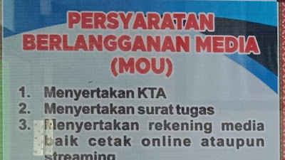 Pembayaran publikasi Media,kakon se-kecamatan Gisting Diduga Diatur Oknum yang Bukan Pejabat Pemerintah "kok Bisa" 