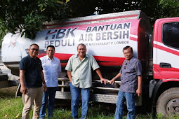 HBK PEDULI Genjot Suplai Air Bersih Gratis Bantu Warga Terdampak Kekeringan di Lombok
