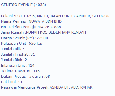 Surat Rayuan Rumah Mampu Milik - Persoalan s