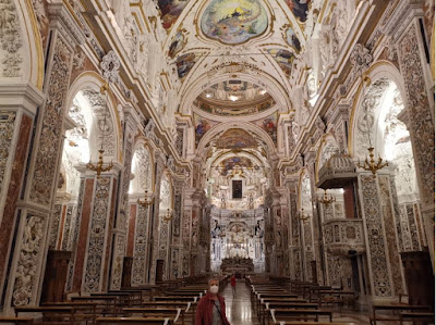 Palermo, la Chiesa del Gesù o Iglesia de Jesús.